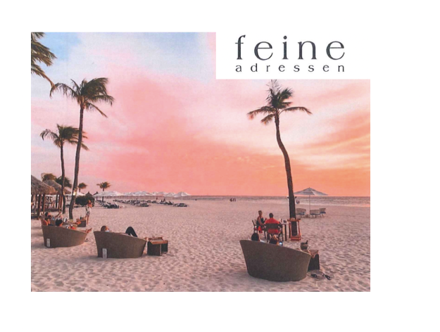 Strand-Panorama auf Aruba