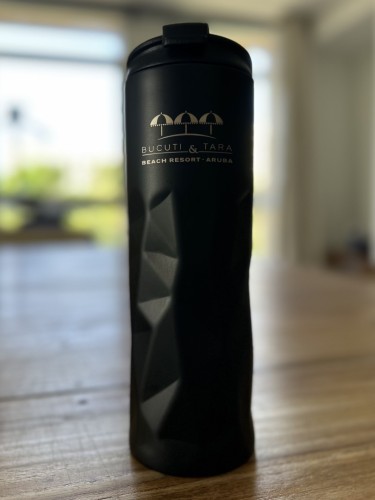 Double Insulated Matt Black Bucuti Water Canteen